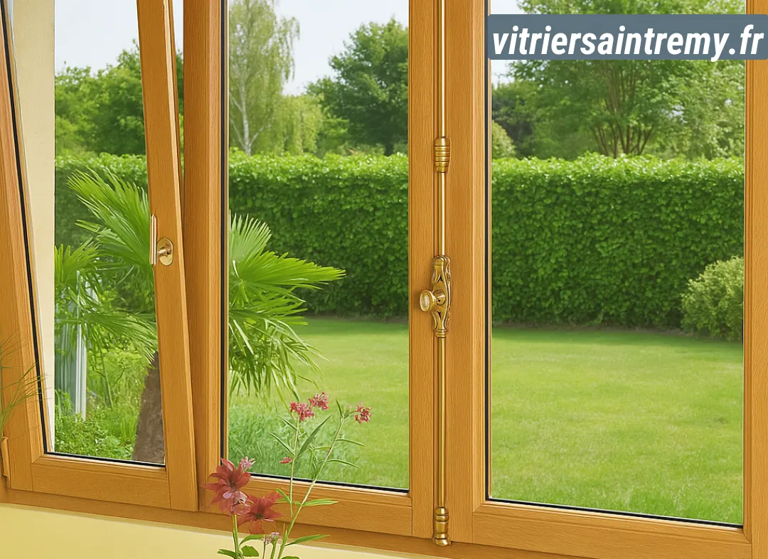 Installation de fenêtre en bois sur mesure Saint-Rémy