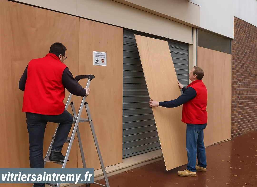 Mise en sécurité fermeture provisoire Saint-Rémy